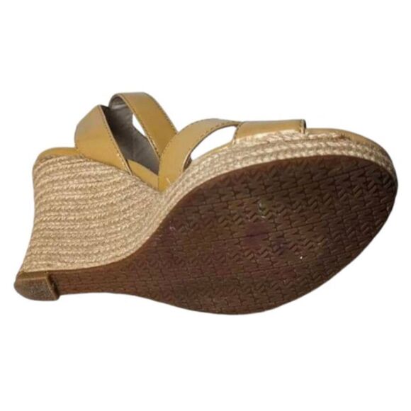 MICHAEL KORS Kami Ankle Strap Wedge Sandals Size 6M - Picture 9 of 9